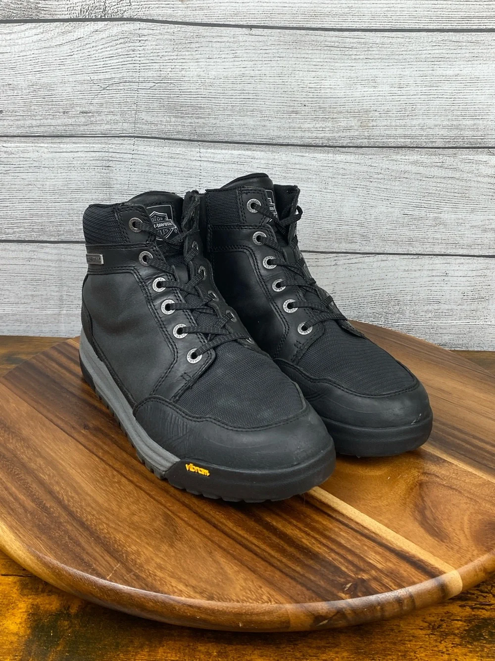 Harley Davidson Gillham 4” Performance Black Motorcycle Boots D96252 Size 9.5 M